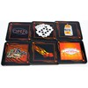 Las Vegas Casino Themed Square Coasters - Perfect for Your