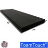 FoamTouch 2" Thick x 24" Wide x 72" Long Charcoal