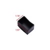 LannuMet 12PCS Rubber Thickening Chair Leg Floor Protectors Rectangle Furniture