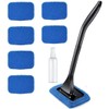 DEPOVTE Windshield Cleaner Tool Car Window Cleaner with 6 Reusable