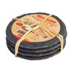 Westmark 4 natural slate coasters, round, with scratch protection, ø