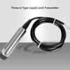 Throw in Type Liquid Level Sensor Stainless Steel Probe Integrated