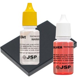 Waytest Gold Testing Solution 10K & Silver Kit with Scratch Tester Stone Jewelry Test USA