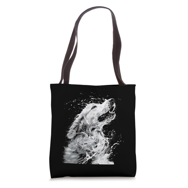 Great Pyrenees Dog Tote Bag