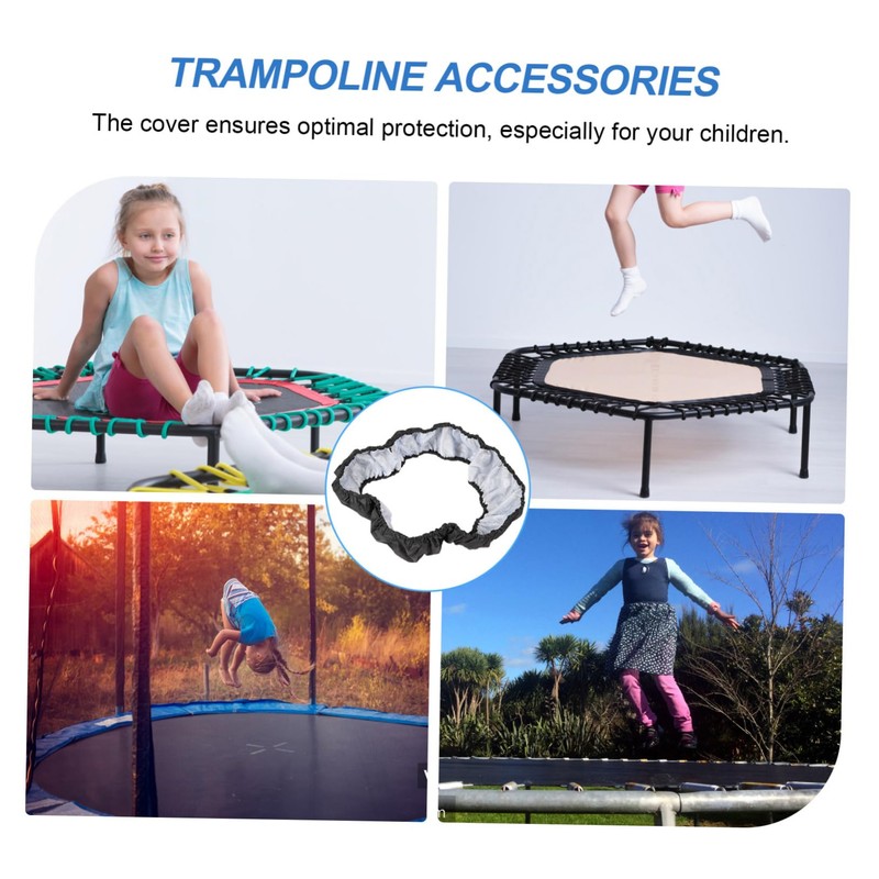 Abaodam 1Pc Trampoline Protector Cover Safety Round Sponge Replacement Durable