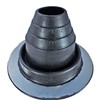 #2 (1-3/4"- 3-1/4") Round Black EPDM Flexible Pipe Flashing, Roof