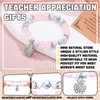 Landical 12 Pcs Teacher Appreciation Gifts for Women Natural Stone