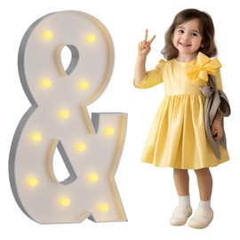 imprsv 3FT Marquee Light Up Letters &, Large Light Up Letters, Big Marquee Letters for Party Decorations Baby Shower Anniversary Decor Room Decor, Light Up Letters, Foam Letters, Kids' Mosaic Kits