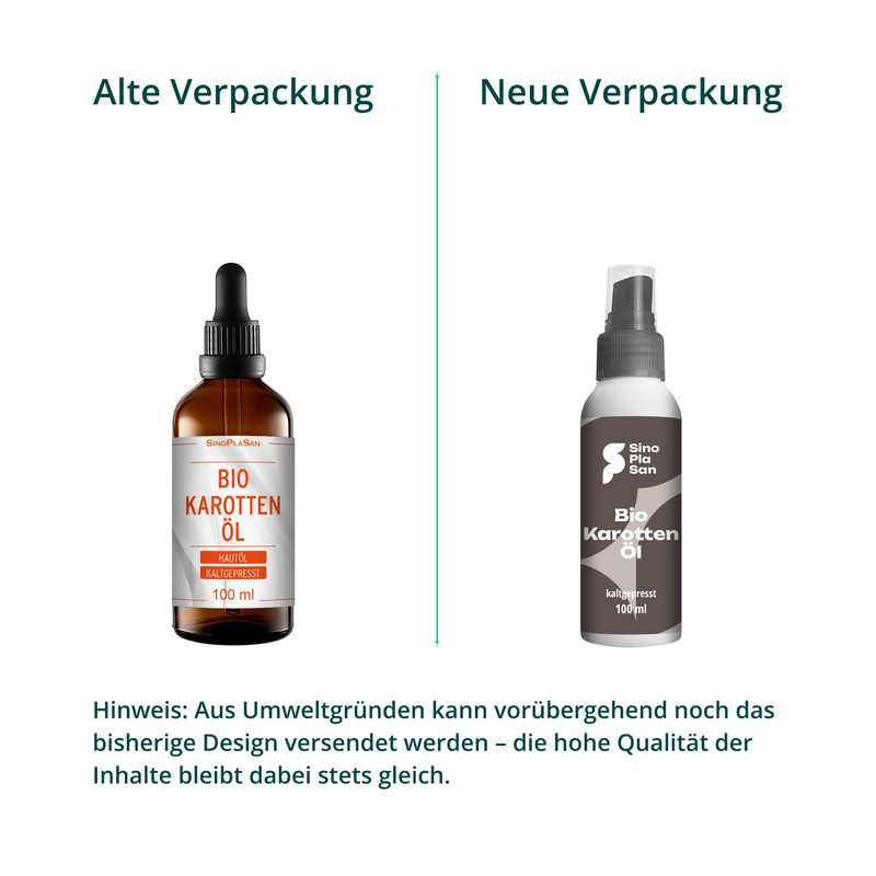 Organic Carrot Oil 100 ml | Skin Oil | 100%