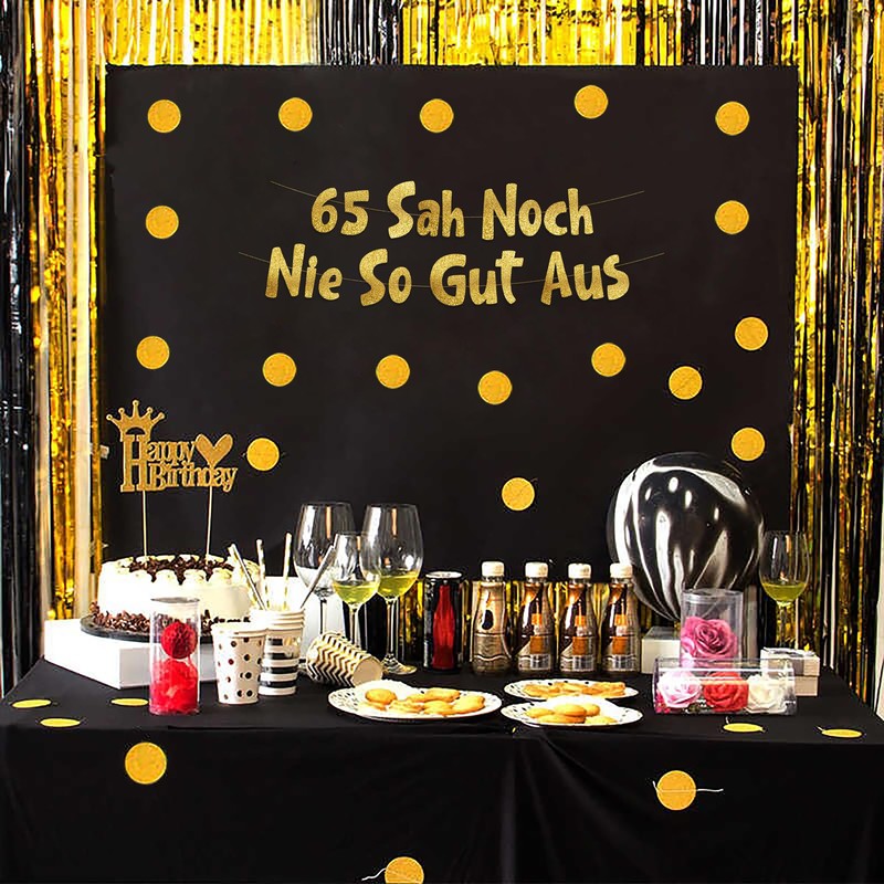 Glitter Banner DE 65 Sah Noch
