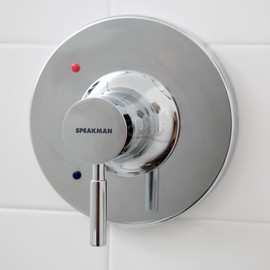 Speakman CPT-1000-UNI Retrofittable Shower Valve Trim Kit for Stylish Bathroom Dcor, 7.31 X 7.31 X 4.57, Polished Chrome