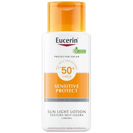 Eucerin - Protector Solar Fps 50+, Sensitive Protect, 150 Ml - 150 Ml - Daily Care