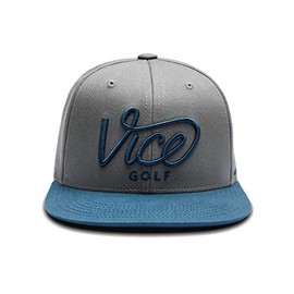Vice Golf Crew Cap Blue/Grey