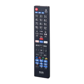 ELPA TV Remote Control for Panasonic (RC-TV019PA) for Viera/TV Remote Control Universal / No Setting Required