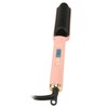Hair Straightening Brush PTC Even Heating LCD Hair Straightener Brush