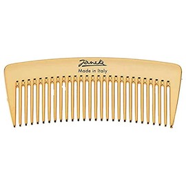 Jäneke Gold 24 Carat Gold-Plated Women's Comb / Pocket Comb 5 Inches 12 cm