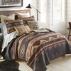 BLACK FOREST DECOR Laredo Quilt Bed Set - Queen