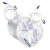 GlobalRoll Urinary Drainage Bag with Anti-Reflux Chamber, Bedside Drainage Bag