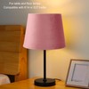 Fabric Lampshade E27 E14 Velvet Conical Decorative Lamp Replacement Shade