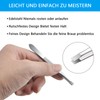 Professional Tweezers Set, 3-Piece Tweezers Splitter Tweezers Eyebrow Tweezers Medical