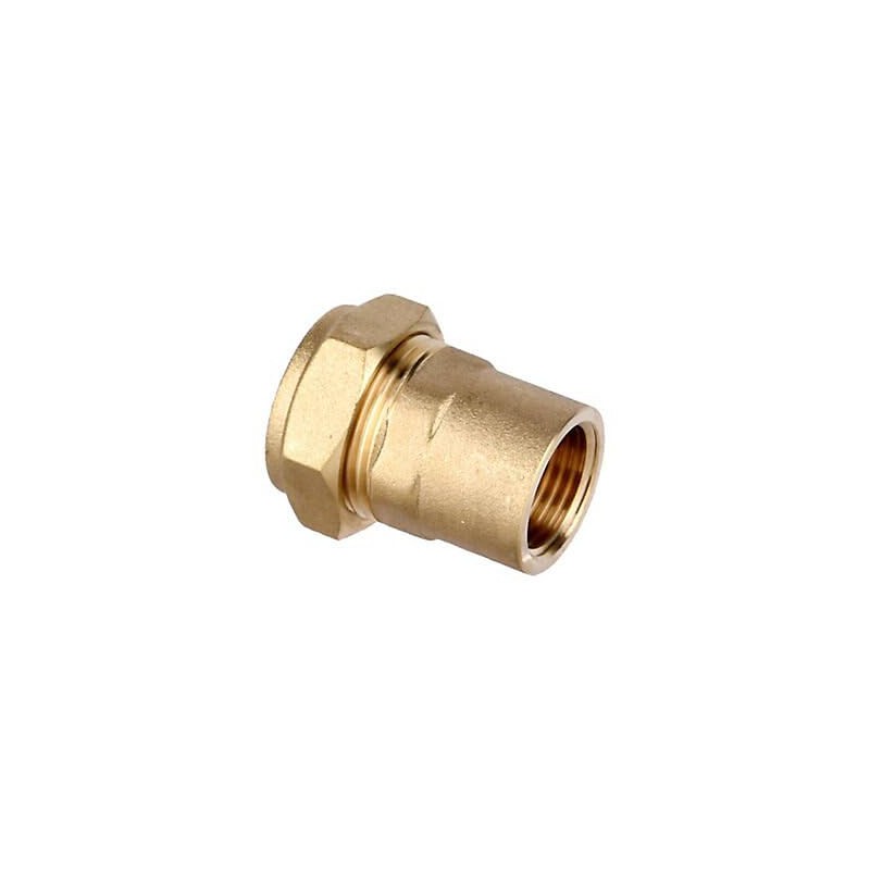 hep® 22mm Compression by 1/2" BSP Brass Female Iron Coupler