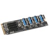 M.2 to PCIe Expansion Card PCIE 4 Ports Strong Anti