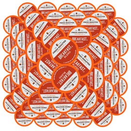 Fresh Roasted Coffee, Breakfast Blend, Light Roast, Kosher, K-Cup Compatible, 96 Pods