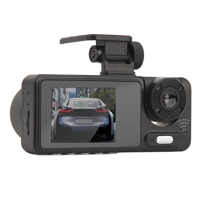 1080P Dash Cam with Triple Lens 2 Inch IPS Display