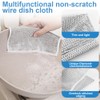 Vicloon 10 PCS Multipurpose Wire Dishwashing Rags for Wet and