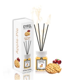 EYFEL Reed Diffusers for Home – Apple Pie Reed Diffuser Set 4.05 fl oz Oil Diffuser Sticks, Bathroom Diffuser, Oil Reed Diffuser, Scented Sticks, Oil Diffuser Sticks