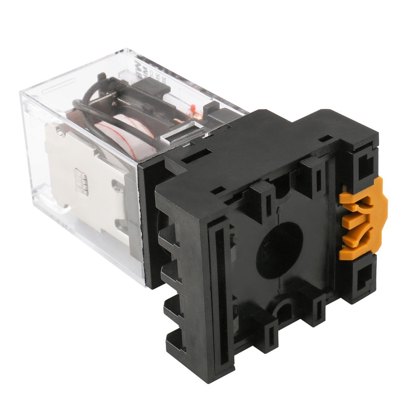 Weasch 2Pcs Power Relay MK3P-I, AC 110V Coil, DPDT, 11