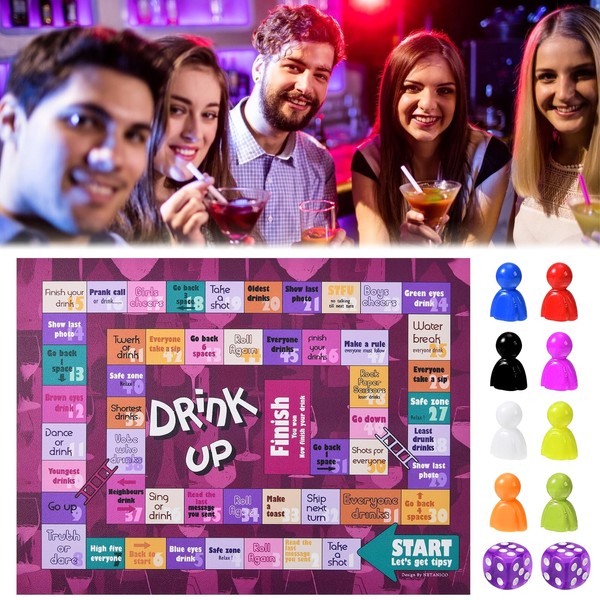 KERANEET Board Game Set Interactive Quiz Activity Game Party Games