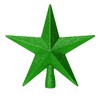 Green 20cm Tree Top Star Premier Shatterproof Christmas Tree Decoration