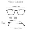 YIMI Photochromic Blue Light Blocking Glasses UV Protection Anti Eyestrain