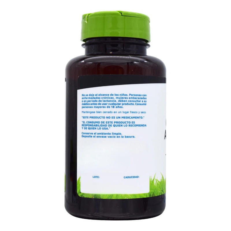 Carbón Activado Vegetal 90 Cápsulas Vidanat Sabor Sin sabor