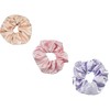 Mytoptrendz® Plain Satin Hair Scrunchies Ponytail Hair Tie Traceless Luxurious