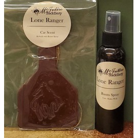 McIntire Saddlery Ear Tag Car Air Freshener and Room Spray - Lone Ranger