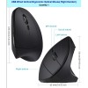 Wired Right Hand Vertical Mouse Ergonomic Gaming Mouse 800 1200