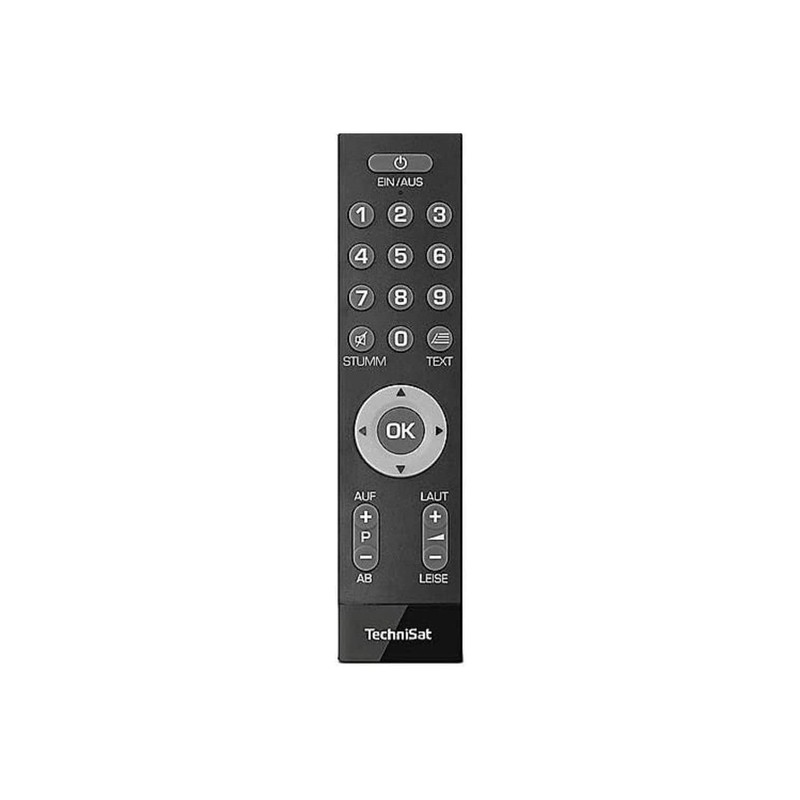 Technisat 0000/3771 Universal Easy Remote Control Black
