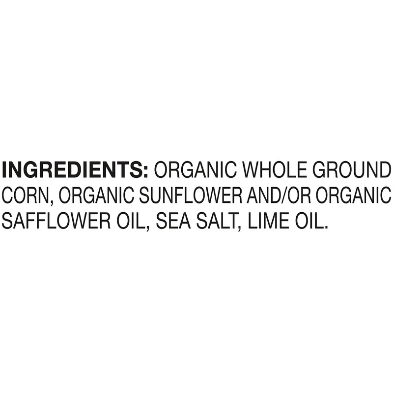 Late July Snacks, Thin & Crispy Organic Tortilla Chips, Sea