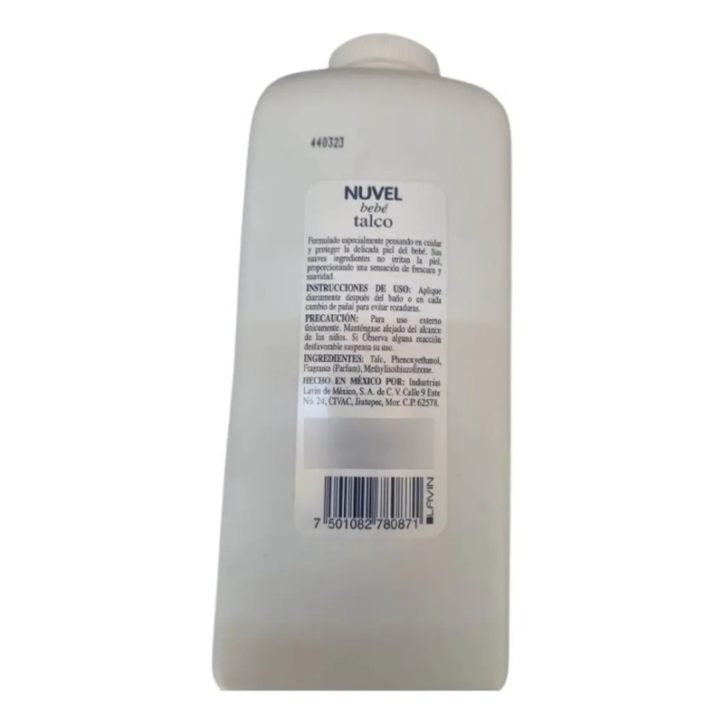 Talco Para Bebe 490 Gr