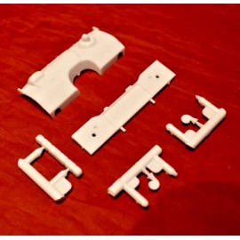 MPC 1968 Dodge Coronet R/T HT Radiator and Firewall 1/25