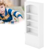 1:12 Dollhouse Miniature Wooden Bookcase Simulated Furniture Model Toy Accessory
