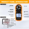 Jadeshay Anemometer, GM816 Portable Digital Anemometer 0-30m/s Wind Speed Meter