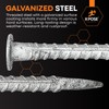 Heavy Duty Rebar Stakes 14" - 1/2" Diameter Threaded Galvanized