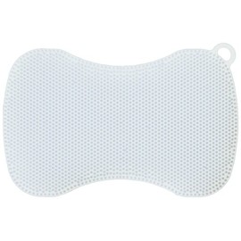 Kuhn Rikon Stay Clean Silicone Scrubber, Ice Blue