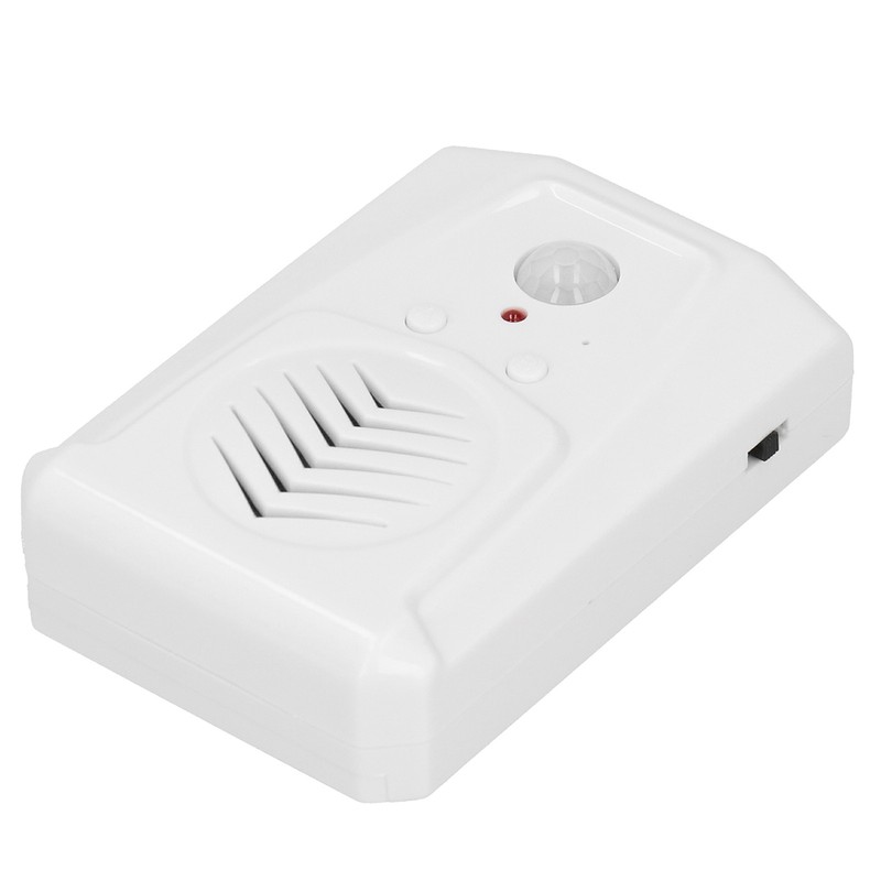 Entrance Doorbell Infrared Motion Sensor Welcome Voice Prompt Alarm Chime