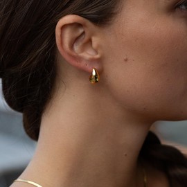 Muli Collection Golden Drop Earrings – Elegant Earrings for All Occasions