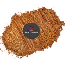 Metallic Copper Mica Powder for Epoxy Resin 56g / 2oz. Jar – TECHAROOZ 2 Tone Resin Dye Color Pigment Powder for Lip Gloss, Nails, Colorant for Bath Bombs & Soap Making