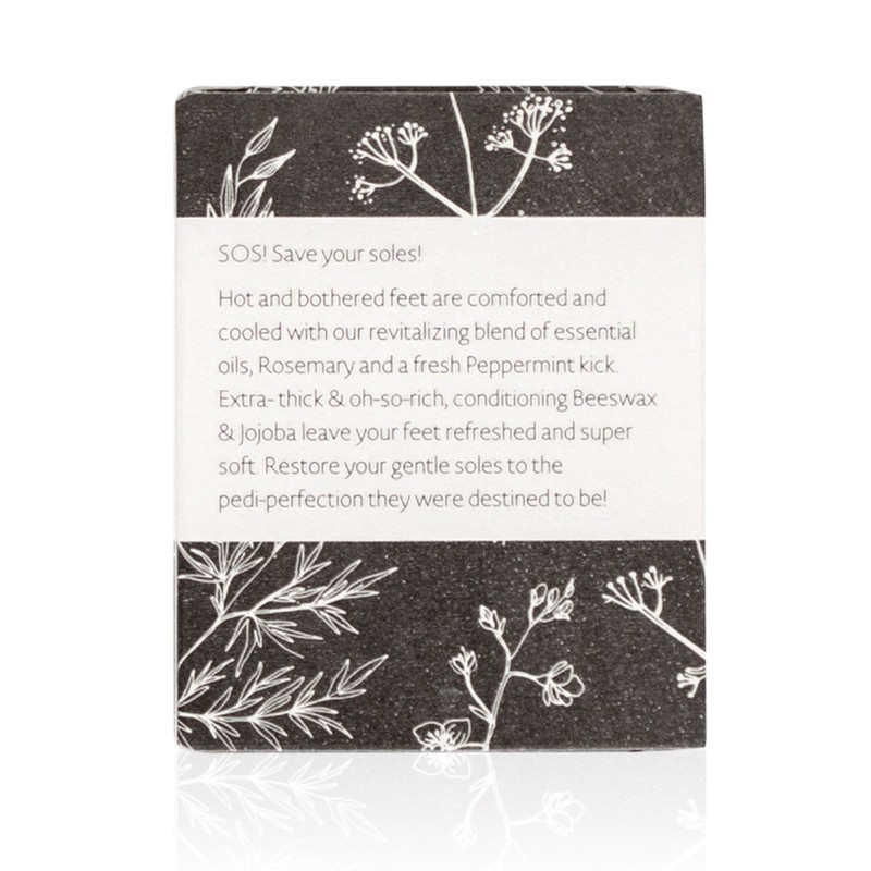 The Cottage Greenhouse Rosemary Mint Foot Cream | 6 oz